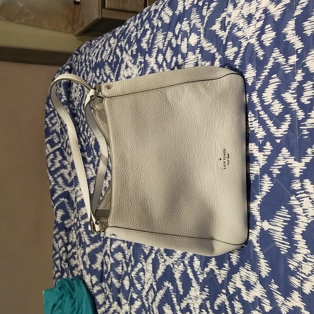 Leather Kate Spade bag.